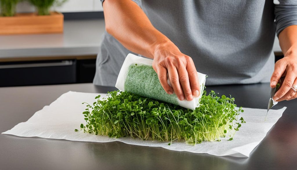 Preserving Freshness of Microgreens