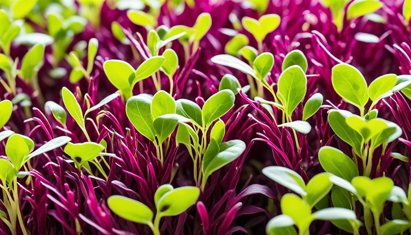 amaranth microgreens