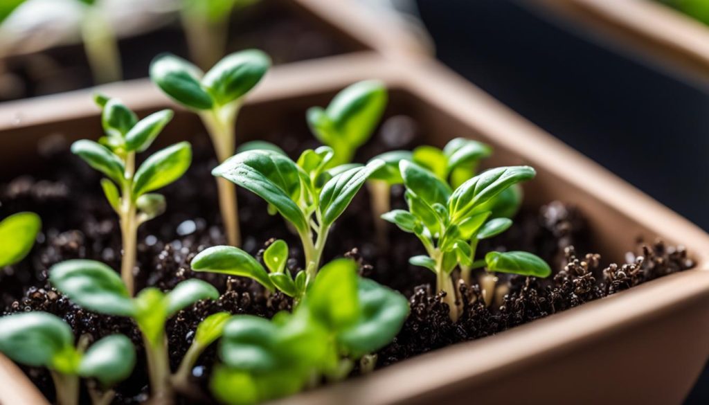 basil microgreens