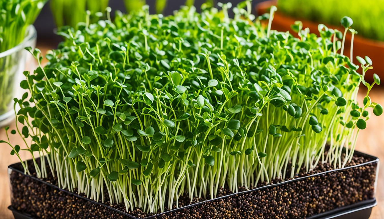 chia microgreens