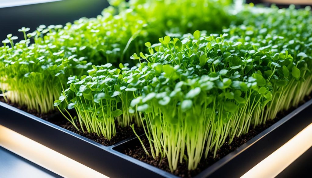 cilantro microgreens