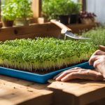 how to harvest microgreens