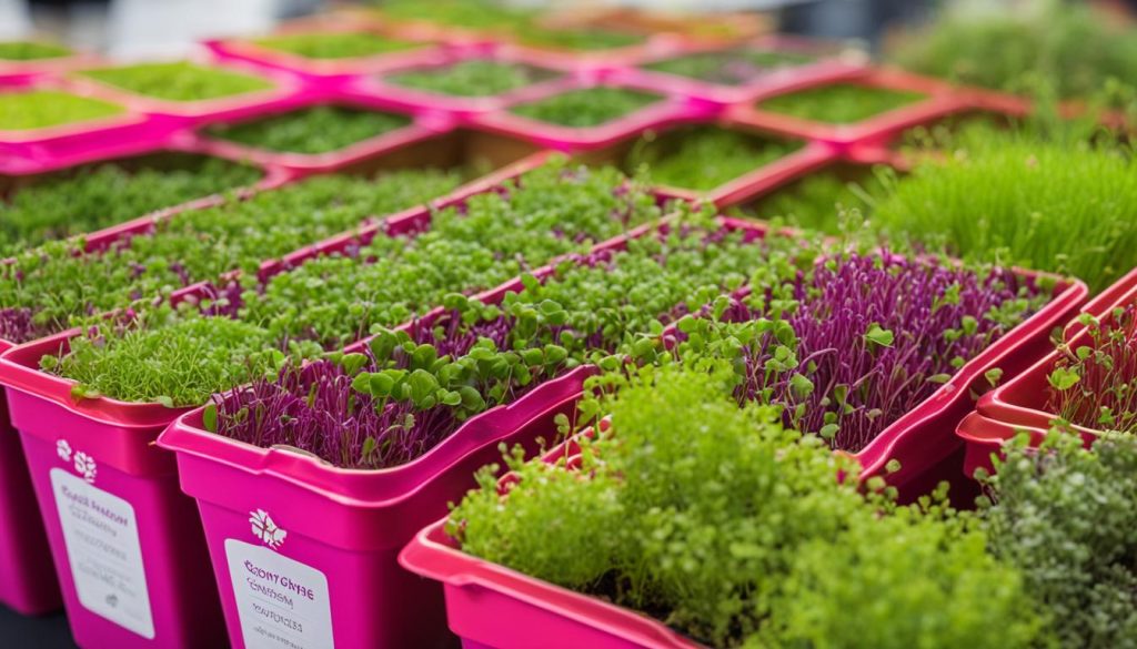 microgreens delivery options