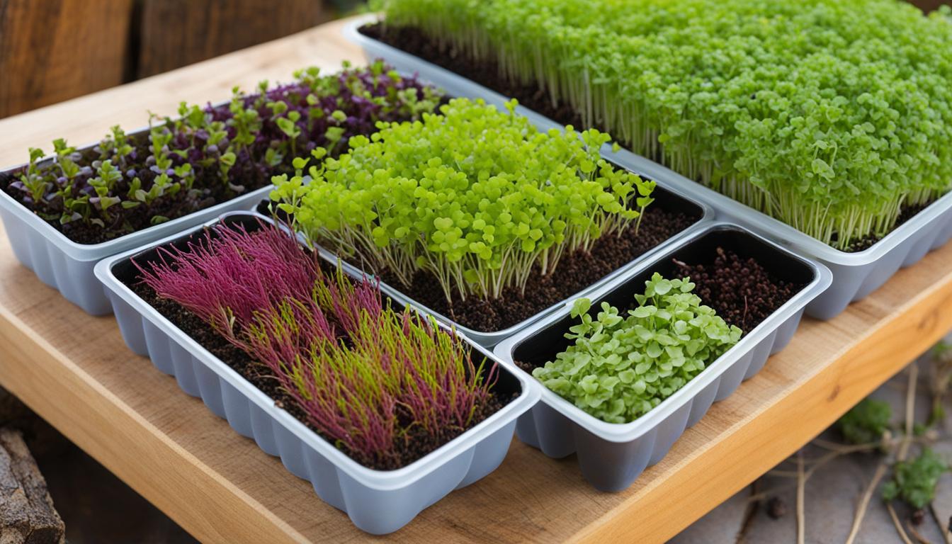 microgreens growing medium