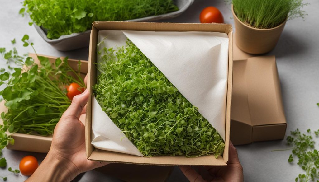 microgreens packaging