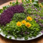 microgreens salad