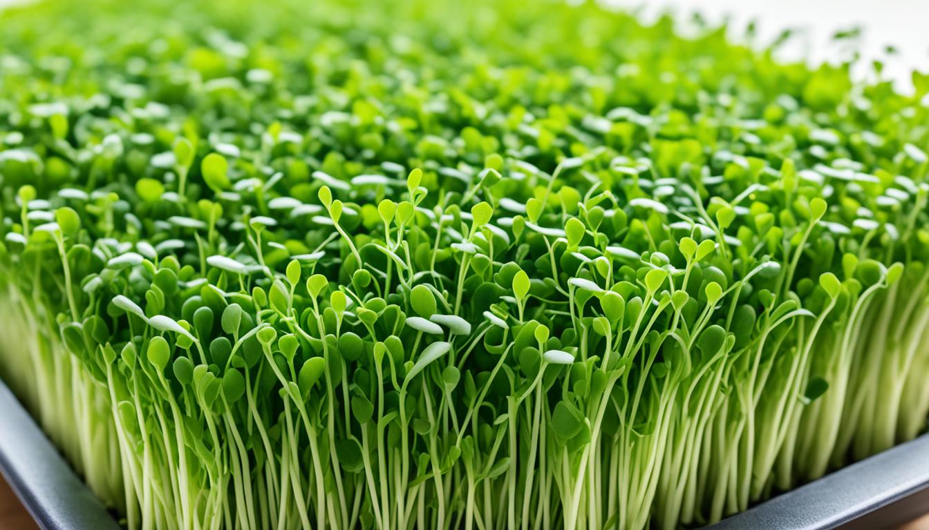 pea microgreens