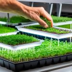 when to harvest microgreens